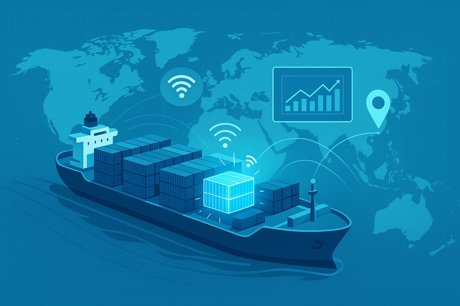 The Future of Container Shipping: Smart Containers & Real-Time Tracking The Future of Container Shipping: Smart Containers & Real-Time Tracking